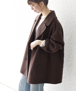 ✨タグつき✨未着用✨SHIPS any: ウール ラペル コート WEB限定】SHIPS