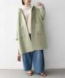 �s�\��tPURE WOOL �����O �t�[�f�B�[ �R�[�g �O���[��