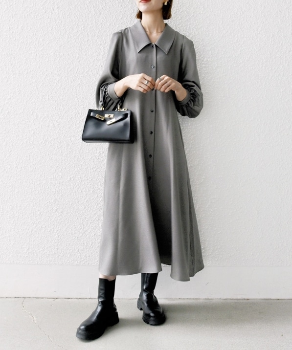 予約》【WEB限定】SHIPS any:〈洗濯機可能〉シャーク フラットカラー 