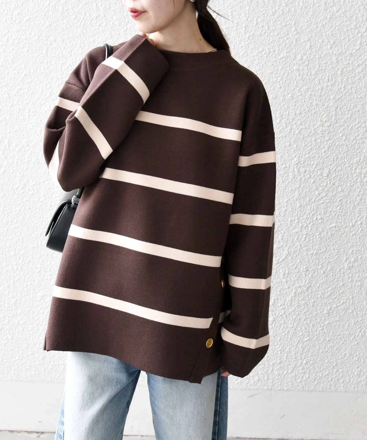 ☆未使用品【23区 lab.】モヘヤリリヤーン ノースリーブ ニット