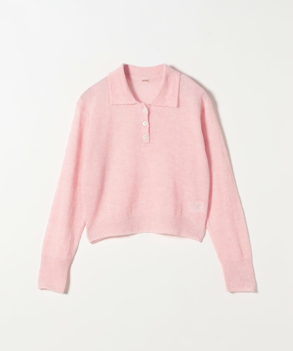 Healthknit:〈手洗い可能〉モヘヤ ミックス ポロ ニット｜ SHIPS 公式
