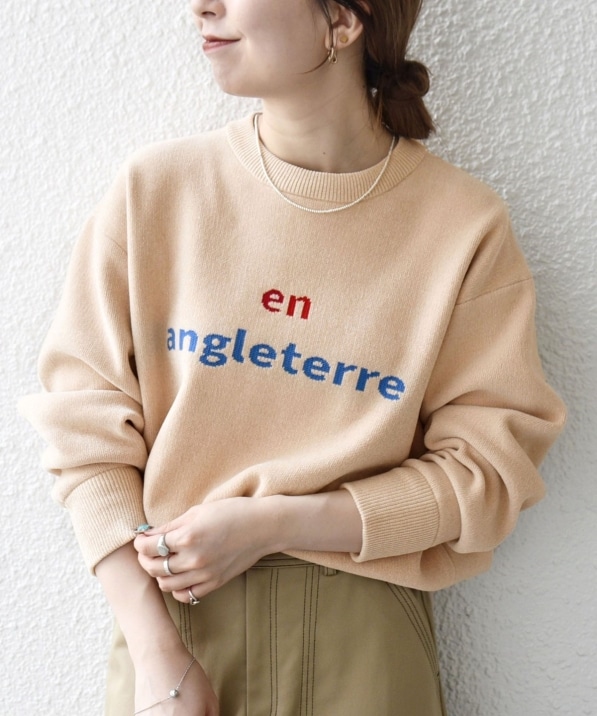 sullen 長袖 袖コード刺繍ニットプルオーバー（2002424313