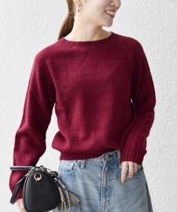 �ySHIPS any�ʒ��zHarley of Scotland:�q��􂢉\�r�V�F�b�g�����h �N���[�l�b�N �j�b�g 25AW