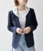 �q��􂢉\�r�E�[�����C�N ���[�X �J���[ �W���P�b�g�mNAVY BLUE�n