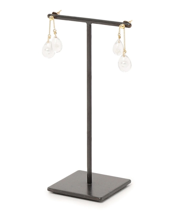 Ships Any別注 Alpaca To Hana ミモザ フェイクパール ドロップ ピアス アクセサリー Ships 公式サイト 株式会社シップス