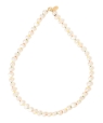 chibi jewels: 淡水パール カラービーズ ミックス ネックレス ホワイト