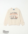 FRUIT OF THE LOOM: PEANUTS �R���{ �v�����g �X�E�F�b�g<KIDS> �I�t�z���C�g