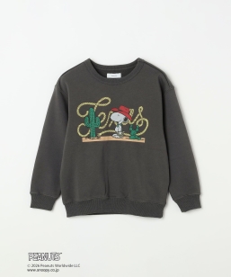 SNOOPY �R���{ �A�����J�� ���P�[�V���� �O���t�B�b�N �v�����g �X�E�F�b�g<KIDS>