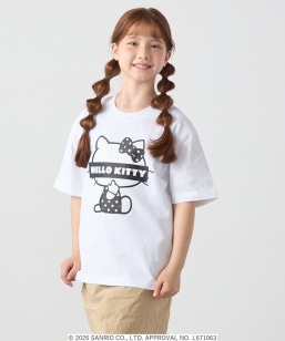 Hello Kitty × SHIPS any: �n���[�L�e�B �v�����g TEE <KIDS>