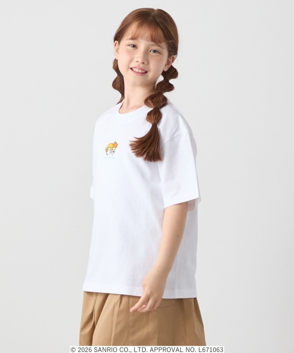 LITTLE TWIN STARS × SHIPS any: ���g���c�C���X�^�[�Y �v�����g TEE <KIDS>