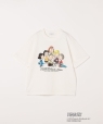 SHIPS any: SNOOPY �R���{ �O���t�B�b�N �v�����g T�V���c<KIDS>�� �z���C�g�n���̑�