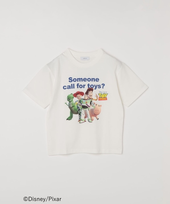 SHIPS any: TOYSTORY/�g�C�E�X�g�[���[/ �v�����g ���S TEE <KIDS>��