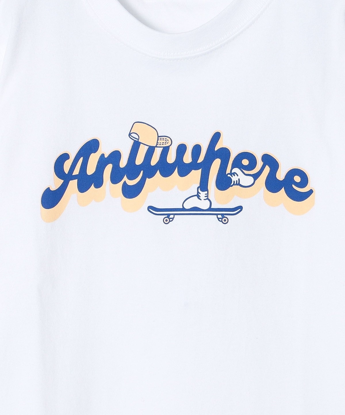 SHIPS any: ANYロゴ プリント 半袖 Tシャツ: Tシャツ/カットソー SHIPS 