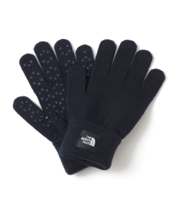 THE NORTH FACE: �����|�C���g ���S �j�b�g �O���[�u<KIDS>