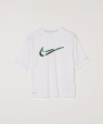 NIKE SWIM:�q��􂢉\/UV�J�b�g�r�X�v���[ ���S �v�����g �h���C�t�B�b�g ���b�V���K�[�h<KIDS> �z���C�g