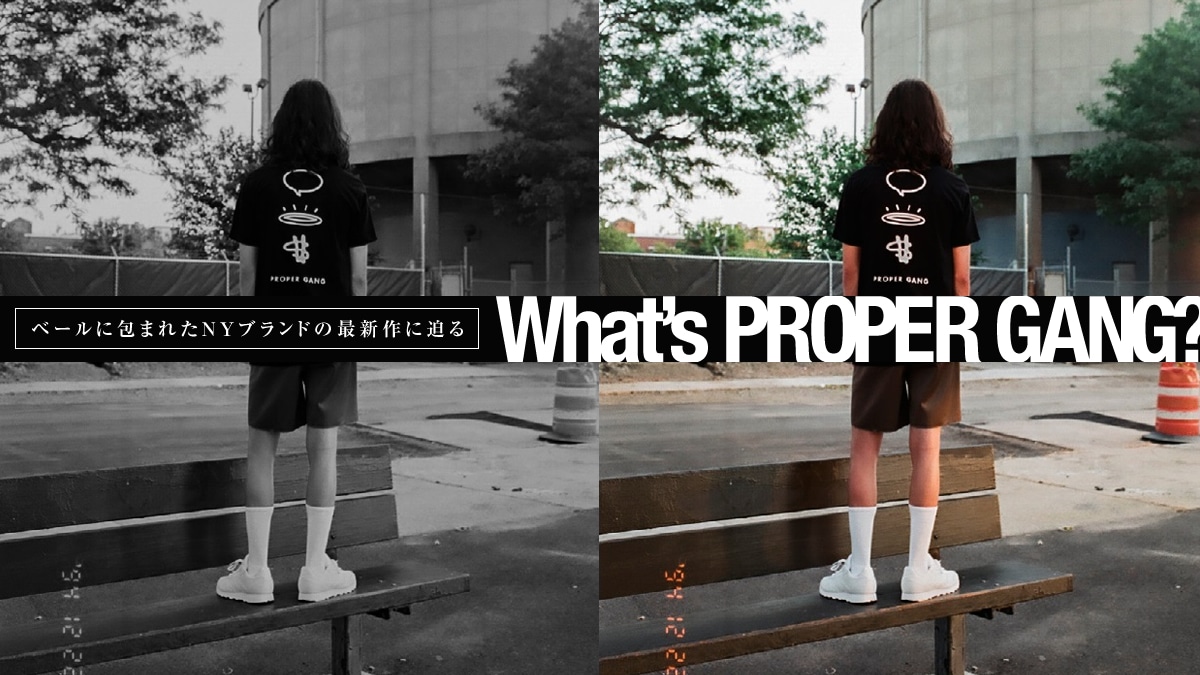 x[ɕ܂ꂽNYuh̍ŐVɔ  What's PROPER GANGH