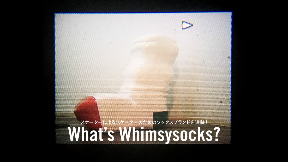 XP[^[ɂXP[^[̂߂̃\bNXuhǐՁI  Whatfs Whimsysocks?