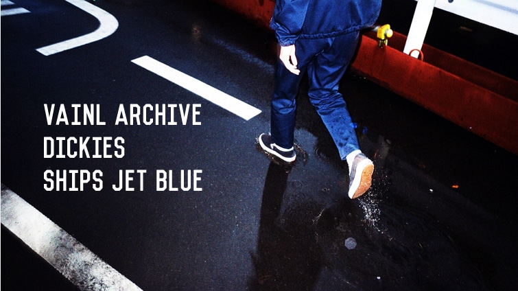 VINAL ARCHIVE DICKIES SHIPS JET BLUE TRIPLE COLABOLATION