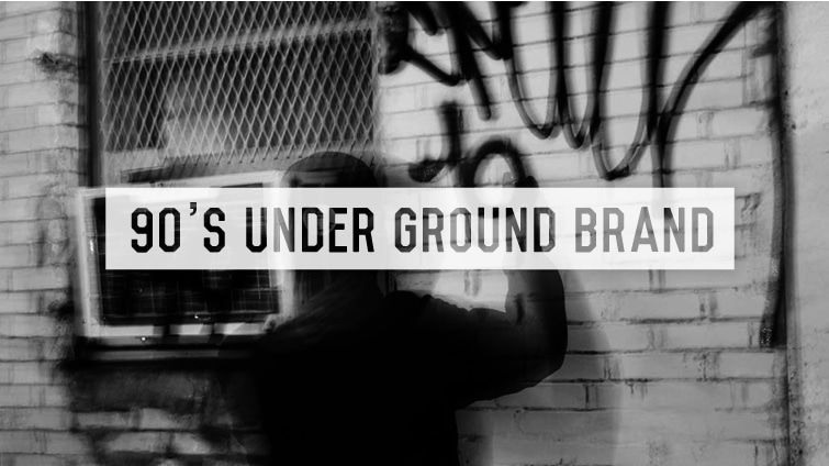 90fs UNDER GROUND BRAND