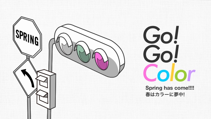 Spring has come!!!!t̓J[ɖ!