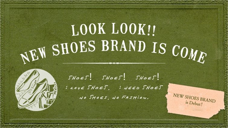 NEW SHOES BRAND is DebutI