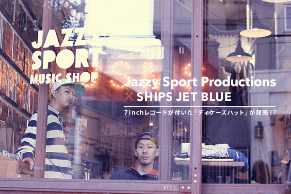Jazzy Sport Productions × SHIPS JET BLUE  VinchR[htufBP[YnbgvI?