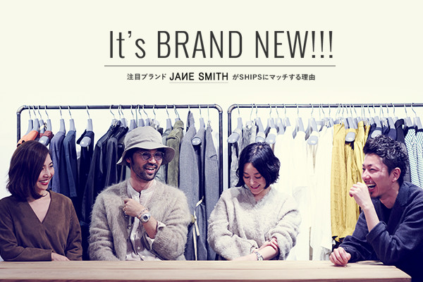 Itfs BRAND NEW!!!   ڃuhwJANE SMITHxSHIPSɃ}b`闝R
