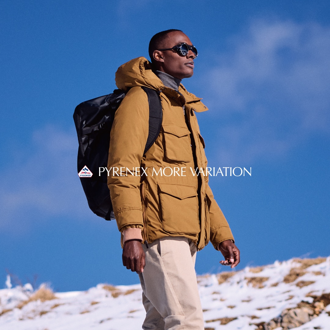 [MEN]�t�����X�����i���_�E���u�����h�qPYRENEX�r�� MORE VARIATION���J��