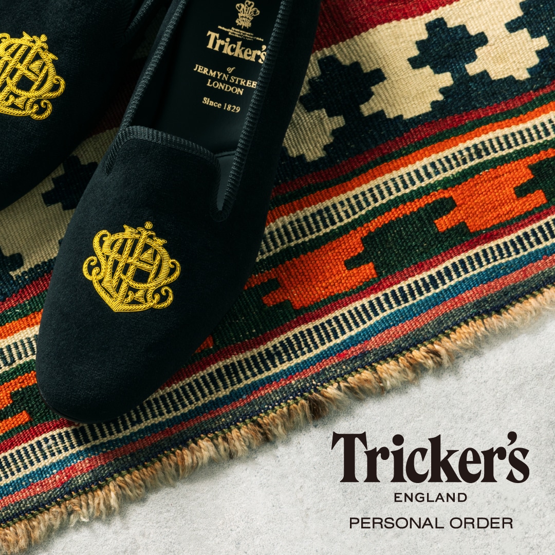�p���Œ������j���ւ�V���[���[�J�[�qTricker's�r�́uCHURCHILL personal order�v���J��