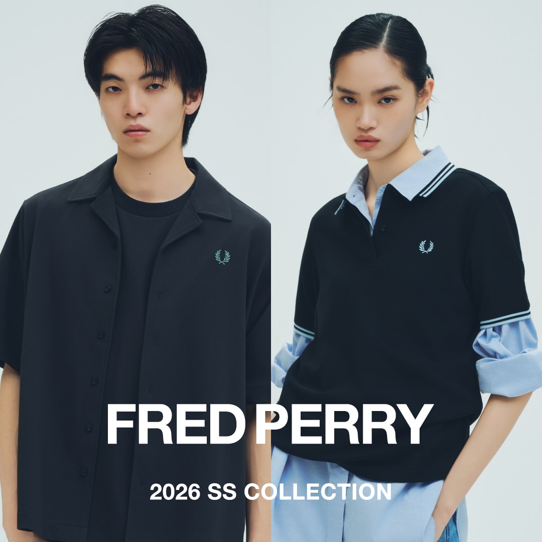[MEN&WOMEN]FRED PERRY 2026 SS COLLECTION���J��