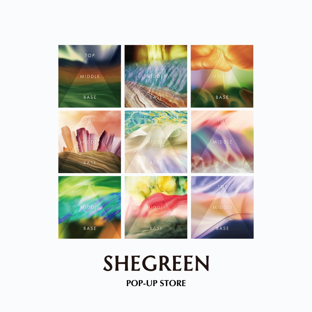 ���{�̔��ӎ����琶�܂ꂽ�����̊�����qSHEGREEN�rPOP-UP STORE���J��