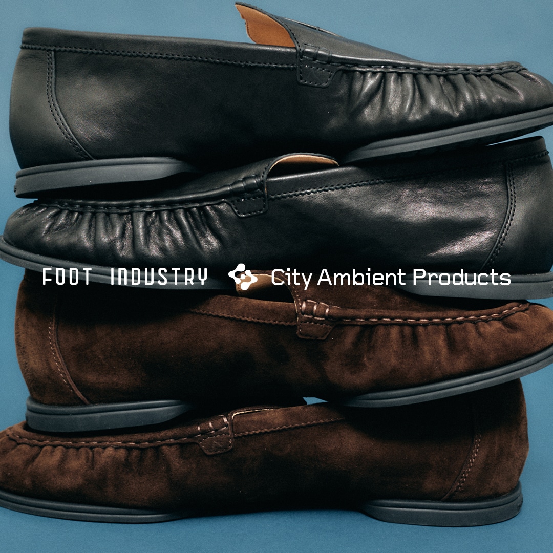 City Ambient Products��FOOT INDUSTRY�Ƃ̕ʒ����[�t�@�[��8��7���i���j��蔭��