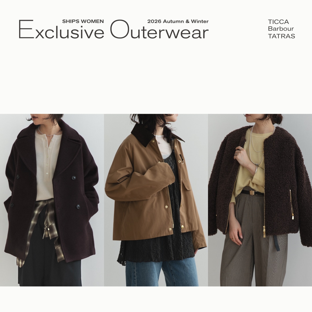 TICCA�EBarbour�ETATRAS��3�u�����h���SHIPS �ʒ��A�E�^�[���o��I