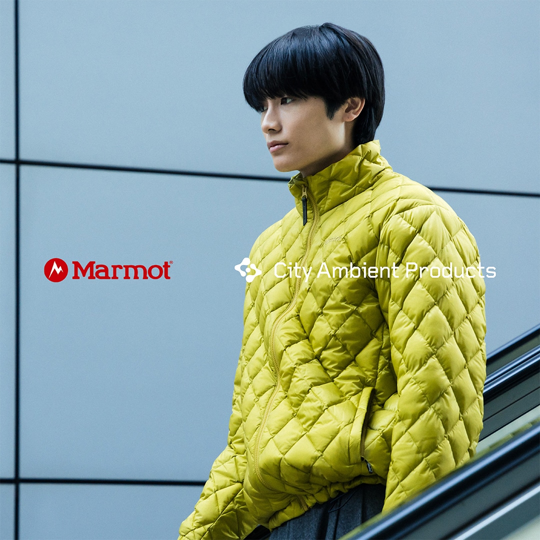 Marmot × City Ambient Products】完全別注のダウンジャケット発売中