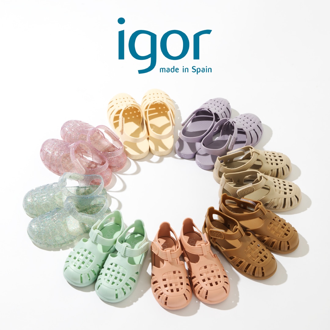 メイド イン スペインのサンダルブランド〈igor〉のサマーコレクション