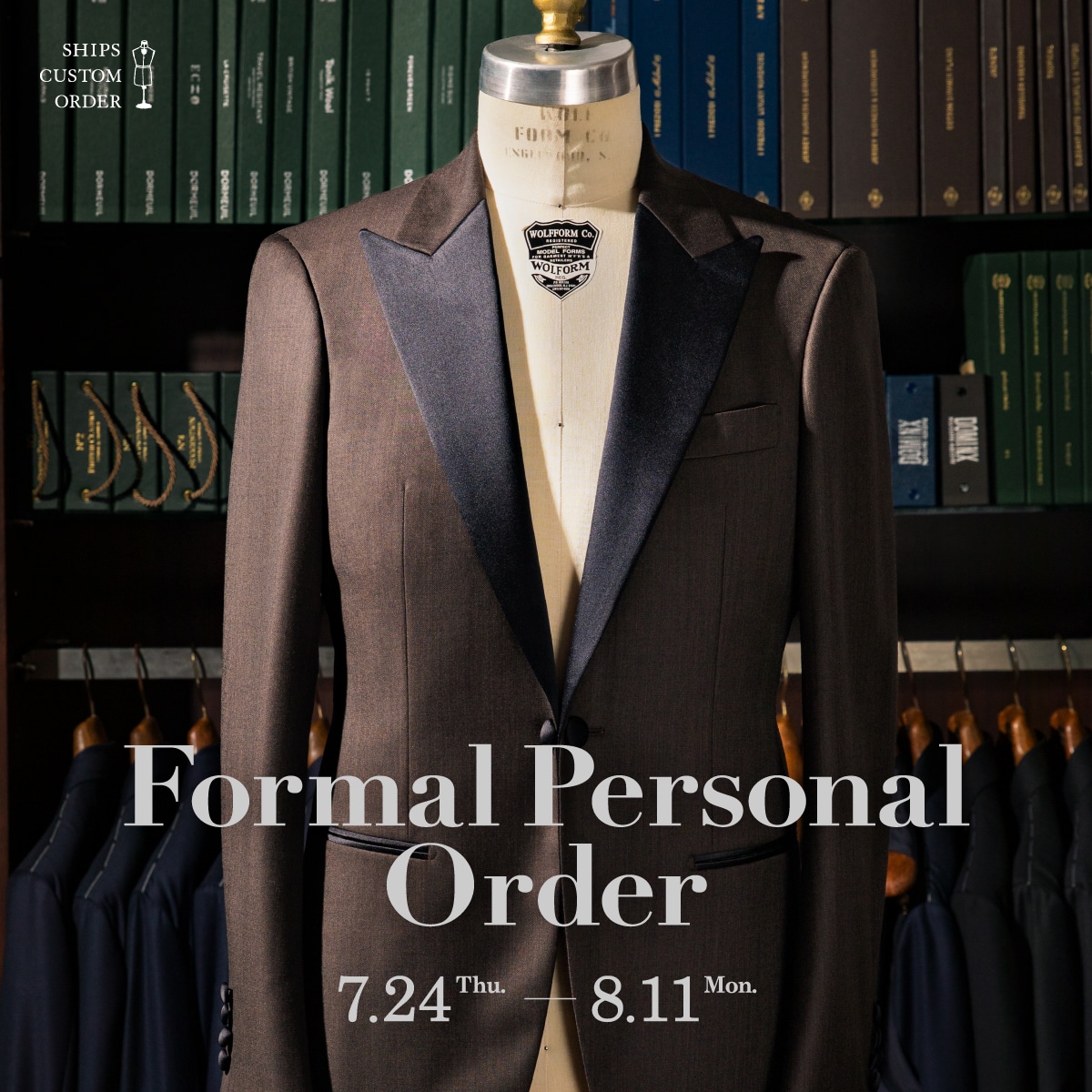 オーダースーツでワンランク上のスタイルを。「Formal Personal