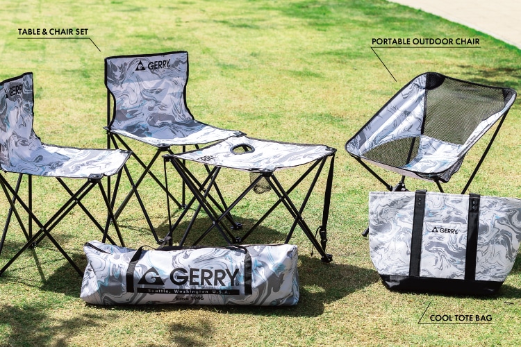 Ships Outlet限定 アウトドアブランドgerryのアウトドアギア初展開 Ships Outlet限定 アウトドアブランドgerryのアウトドアギア初展開