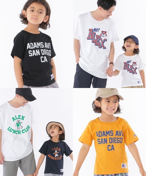 Ƒ낢|bvȃJ[ŋCオIyRUSSELL ATHLETICzvgTEEI