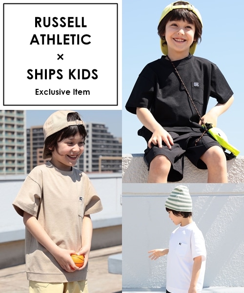 SHIPS KIDSʒyRUSSELL ATHLETICz̏tăACe͂CHECKI