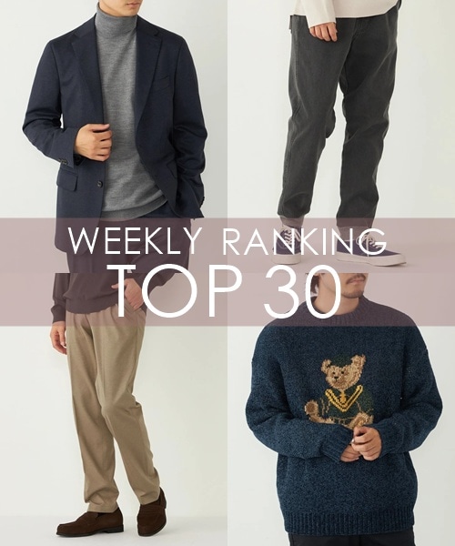 OUTLET�X�܂�WEB�Ől�C��WEEKLY RANKING TOP 30�I�I