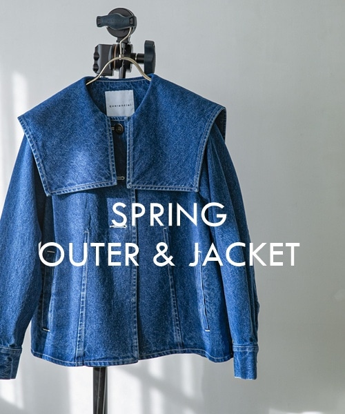 �u�A�E�^�[���W���P�b�g�v�ł���A��l�̏t�X�^�C���B