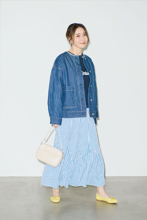 -6roku-新品未使用⭐︎ノーカラーデニム 東原妙子さんが着るSHIPS any DENIM SHIPS 公式サイト